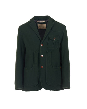 Iconic jacket in Casentino wool